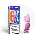 Blackberry Ice Lost Mary BM6000 Prefilled Pods Replacement